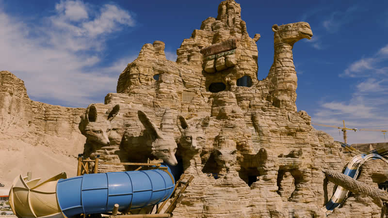 Jamal Rush: мировой рекорд по высоте спуска на телесной горке